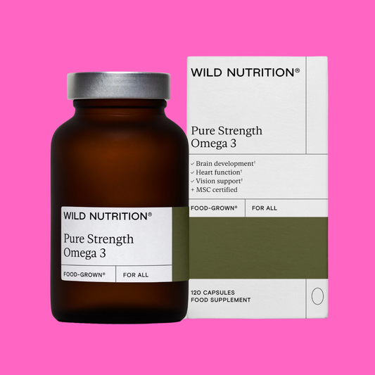 Food-Grown® Pure Strength Omega 3 - Wild Nutrition