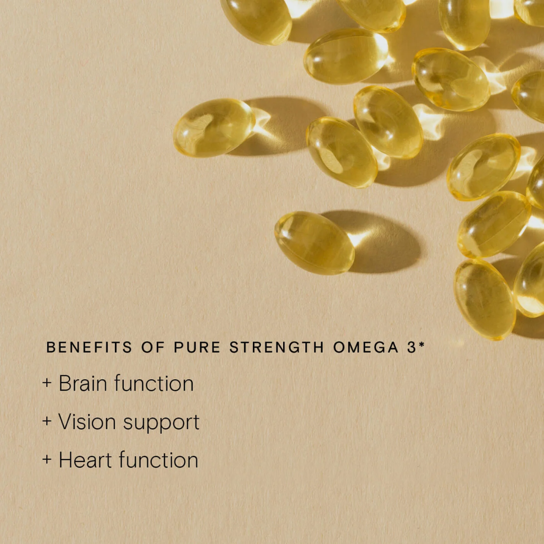 Food-Grown® Pure Strength Omega 3 - Wild Nutrition