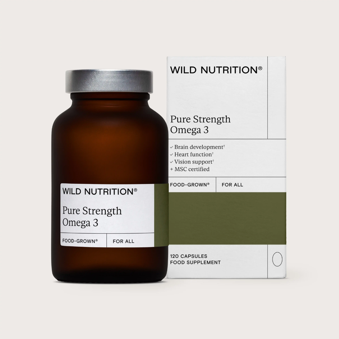 Food-Grown® Pure Strength Omega 3 - Wild Nutrition